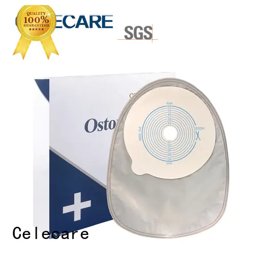 Celecare ostomy bag coloplast easy to use for people with colostomy