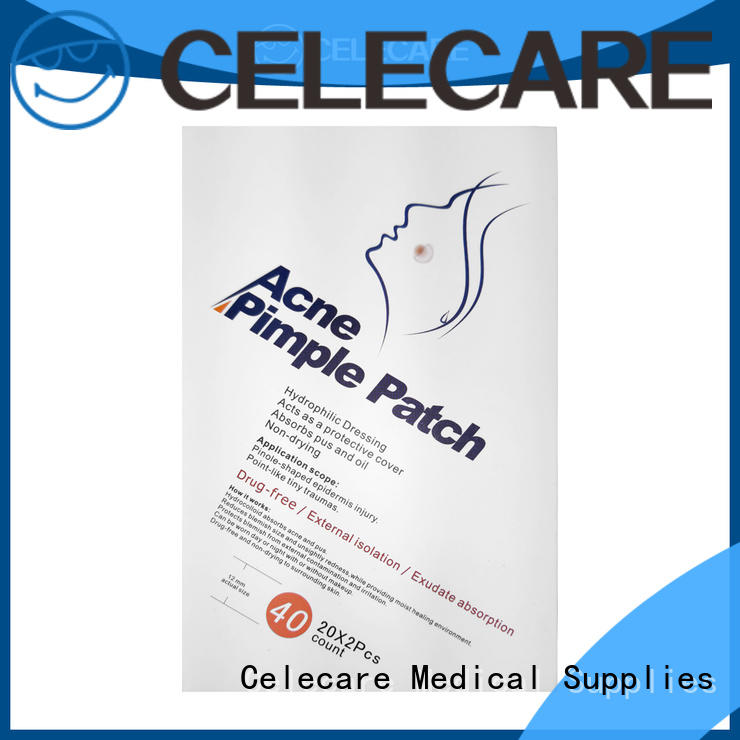 Celecare odm microneedle acne patch manufacturer for adult
